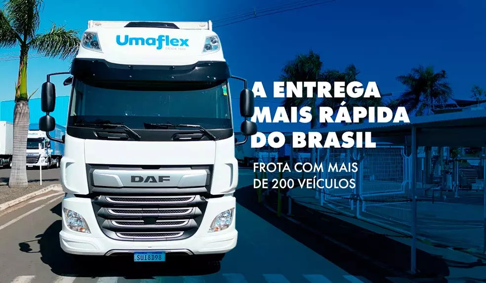 NOVA FROTA DE CAMINHÕES UMAFLEX